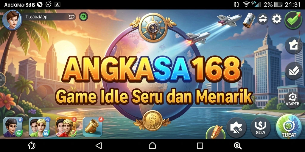 Tampilan gameplay ANGKASA168 yang seru dan menarik.