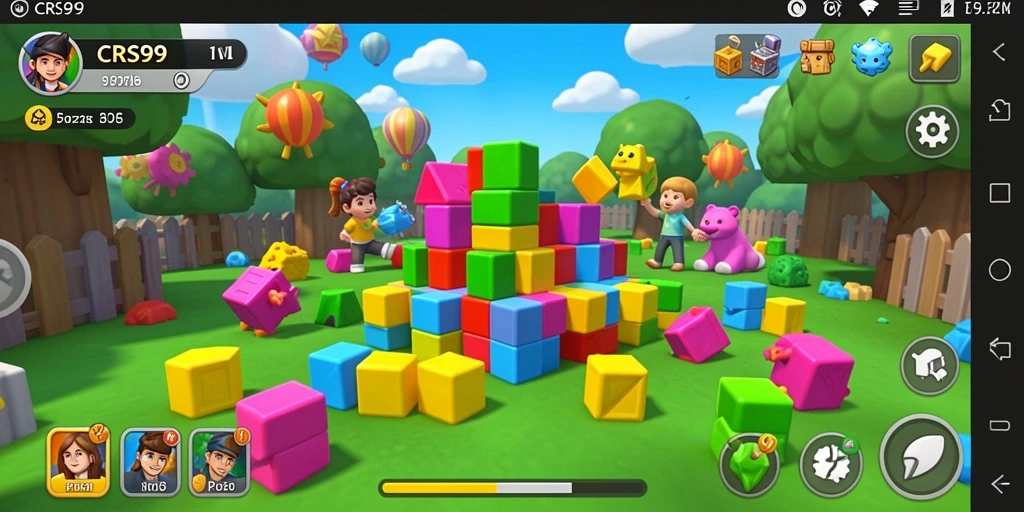 Gameplay seru dan menantang di CRS99 dengan grafis menarik.