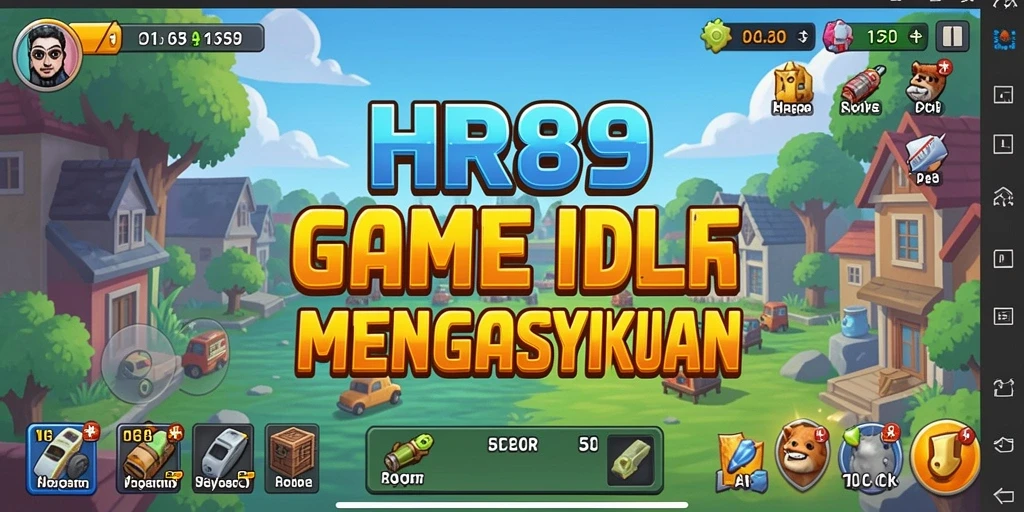 Screenshot gameplay HR89 menampilkan mekanik Idle yang mengasyikkan.