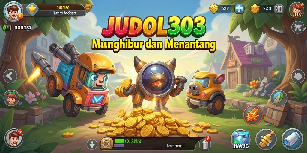 Tampilan gameplay JUDOL303 yang menarik dan mengasyikkan.