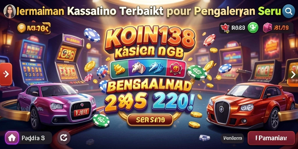 Menggambarkan momen seru dalam permainan Kasino KOIN138.