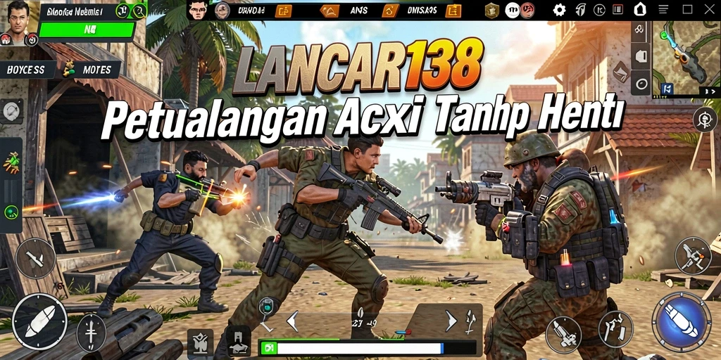 Tampilan aksi seru dalam gameplay LANCAR138 yang menegangkan.