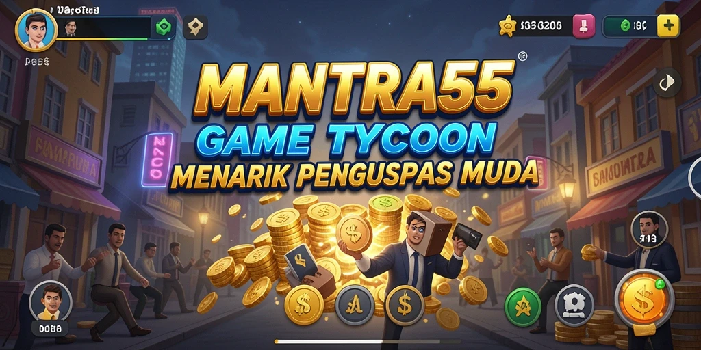 Tampilan gameplay <strong>MANTRA55</strong> yang penuh strategi dan tantangan.