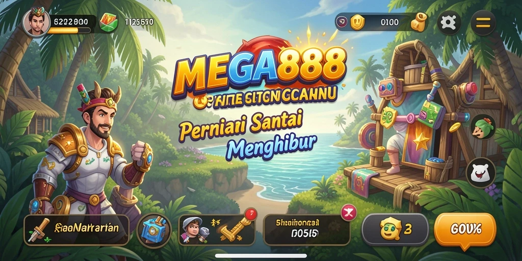 Tampilan gameplay MEGA888 yang seru dan interaktif.