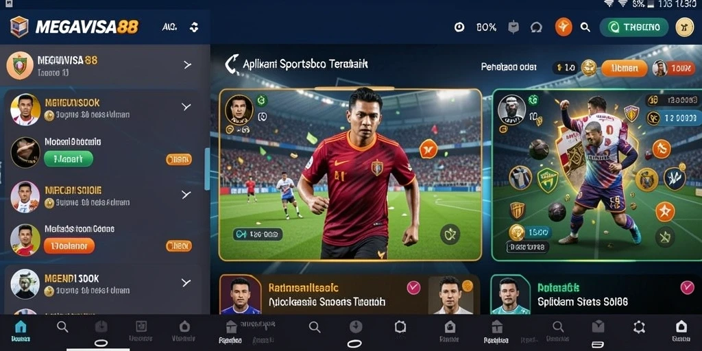 Tampilan gameplay yang menarik dari MEGAVISA88 di Sportsbook.