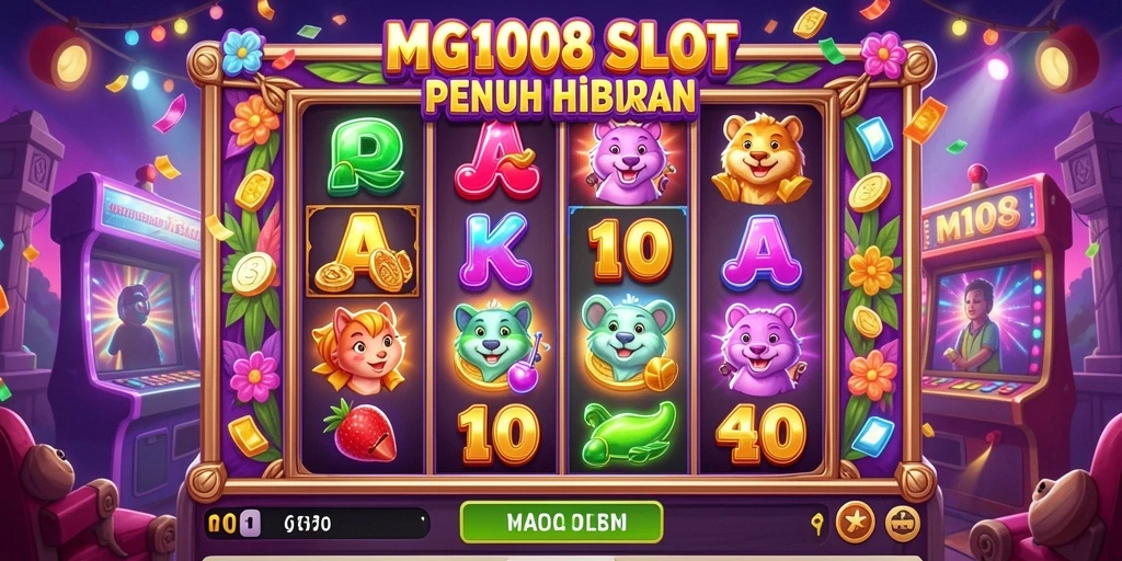 Tampilan gameplay MG108 dengan efek visual yang memukau.
