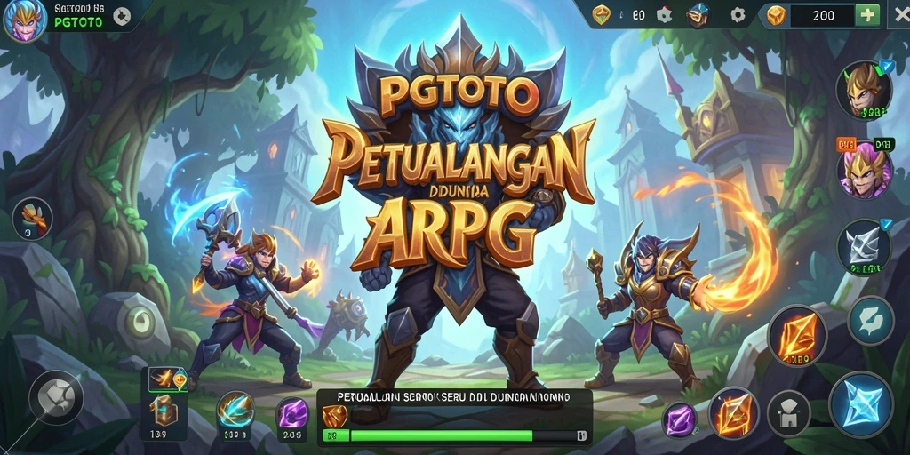 Tampilan gameplay ARPG yang menarik dan penuh aksi