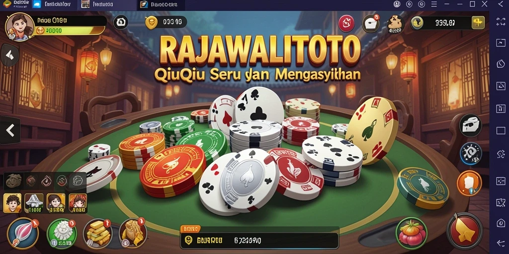 Tampilan gameplay RAJAWALITOTO yang menegangkan dan seru.