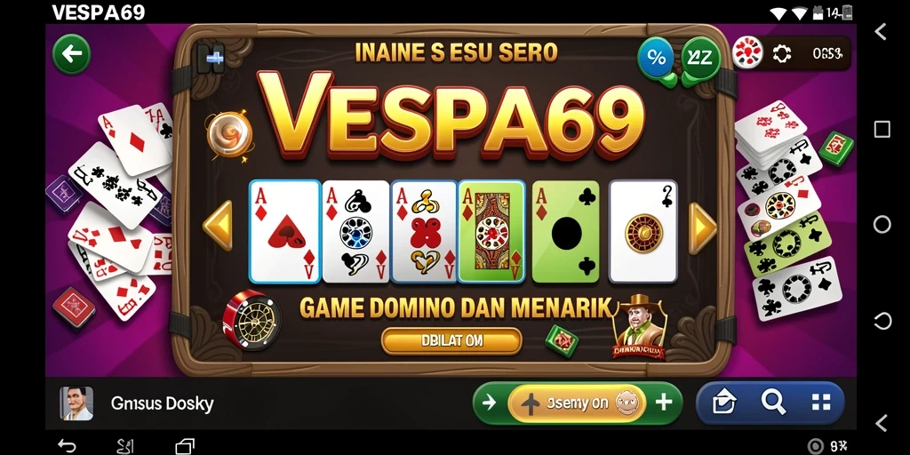 Tampilan gameplay VESPA69 yang menarik dan seru.