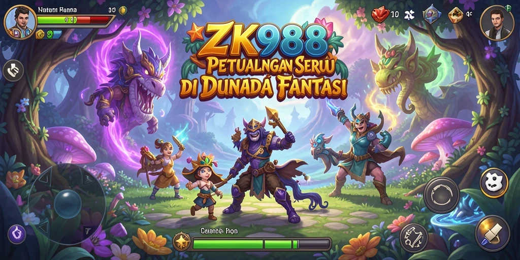 Tangkapan layar ZK988 menampilkan gameplay petualangan yang mendebarkan.